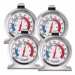 accurately monitor temperatures with 4 pack classic fridge thermometers -30~30°c/-20~80°f logo