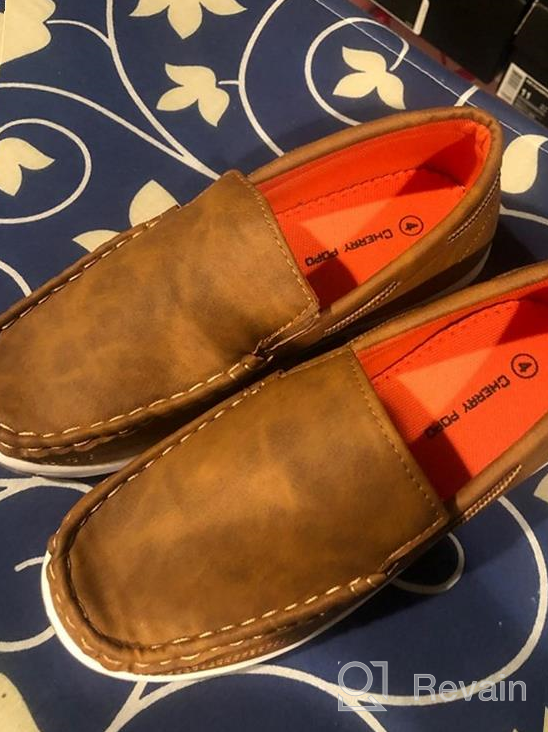 img 1 attached to 🍒 Boys' Loafers - CHERRY POPO Black 05 Casual and Comfortable Shoes for Everyday Wear review by Kelvin Ward