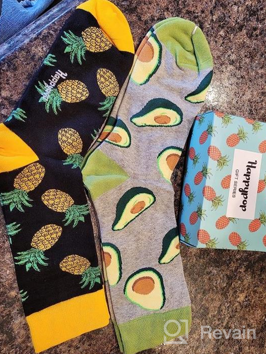 img 1 attached to Men'S Funny Socks Pineapple IVF Guitar Taco Design - 2 Pack, Ideal Pineapple IVF Gifts With Enhanced SEO review by Jason Cartwright