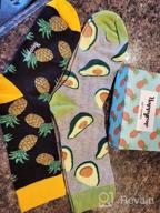 img 1 attached to Men'S Funny Socks Pineapple IVF Guitar Taco Design - 2 Pack, Ideal Pineapple IVF Gifts With Enhanced SEO review by Jason Cartwright