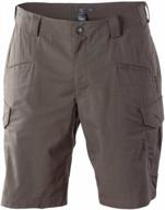 top-quality 5.11 tactical men's stryke military shorts with flex-tac ripstop fabric and 11-inch inseam logo