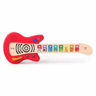 safe wooden musical toy for toddlers: baby einstein together in tune guitar from magic touch collection, age 6 months+ logo