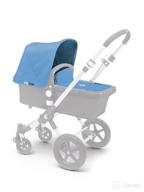 🔵 ice blue bugaboo cameleon³ tailored fabric set for customized stroller style logo