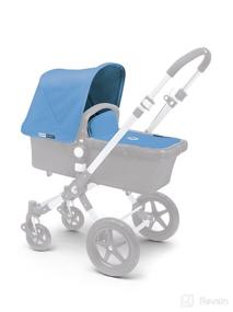 img 2 attached to 🔵 Ice Blue Bugaboo Cameleon³ Tailored Fabric Set for Customized Stroller Style