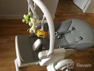 картинка 1 прикреплена к отзыву Складной стульчик INFANS с 7 уровнями высоты, 4 наклонными спинками и 3 настройками подножки для младенцев и малышей - съемный поднос, встроенные колеса с замками, розовый от Tim Lea