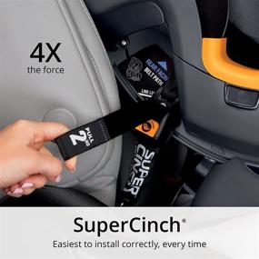 img 1 attached to Chicco Fit4 Convertible Car Seat - Stratosphere Grey: The Ultimate 4-In-1 Solution For Your Child'S Safety And Comfort.
