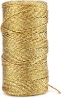 110yards decorative metallic bakers twine logo