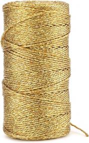 img 4 attached to 110Yards Decorative Metallic Bakers Twine