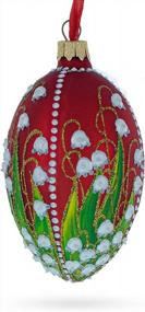 img 2 attached to 1898 Lilies Of The Valley Royal Egg Glass Ornament By BestPysanky - Enhance Your Decor