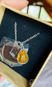 img 5 attached to Ожерелье LParkin Bravery с камнем: идеальный подарок на выпускной или лучший друг для поощрения и расширения возможностей