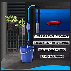 img 1 attached to LL Products Aquarium Gravel Vacuum - Fish Tank Cleaner - Aquarium Vacuum Siphon – Gravel Cleaner