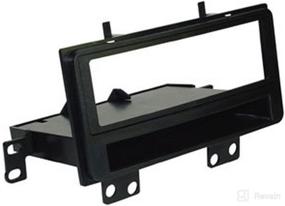 img 1 attached to 🔲 Scosche TA2043B Toyota Tundra/Sequoia DIN Dash Kit – Black (2003-2006) with Molded Pocket