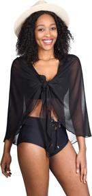 img 3 attached to Milkfeel Sarong Coverups: Stylish Bathing Swimsuit 👙 for Women - Browse Swimsuits & Cover Ups