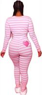 women's christmas sleepwear jumpsuit: clubwear nightwear clothing logo