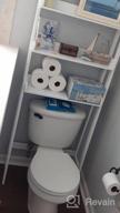 img 1 attached to Espresso Bathroom Spacesaver - UTEX Over-The-Toilet 3-Shelf Organizer review by Lucas Rowe