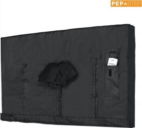 img 2 attached to 65-Inch Outdoor TV Cover With Universal Mount, Weatherproof Bottom Cover, And Heavy-Duty Smart Remote Cover For LED Flatscreen TVs