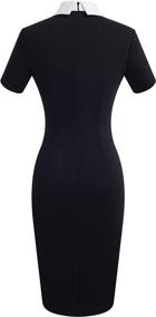 img 1 attached to HOMEYEE Celebrity Business Bodycon Dresses Women's Clothing : Dresses