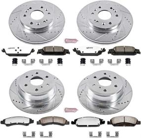 img 4 attached to 🚚 Enhance Truck & Tow Performance with Power Stop K6560-36 Z36 Front and Rear Brake Kit