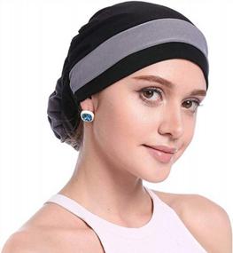 img 3 attached to Stylish Women'S Cancer Hats With Head Wraps - Shop WETOO'S Chemo Caps Now!