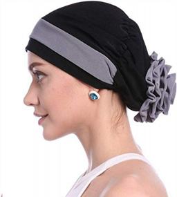 img 2 attached to Stylish Women'S Cancer Hats With Head Wraps - Shop WETOO'S Chemo Caps Now!