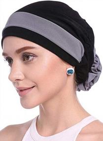 img 4 attached to Stylish Women'S Cancer Hats With Head Wraps - Shop WETOO'S Chemo Caps Now!