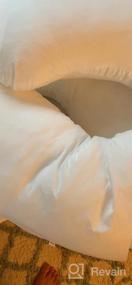 img 5 attached to C Shaped Maternity Body Pillow For Sleeping - INSEN Pregnancy Pillow With Velvet Cover