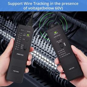 img 2 attached to CAMWAY Network Cable Tester And Wire Tracker With RJ11/45 Ethernet LAN Line Analyzer And Continuity Checking For Network Cable Collation And Telephone Line Detection