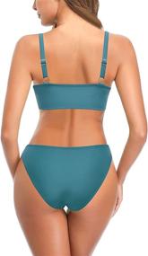 img 3 attached to SHEKINI Spaghetti Brazilian Swimsuits X Large Women's Clothing : Swimsuits & Cover Ups