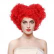 be the queen of hearts: stfantasy curly beehive wig for women & girls - perfect for halloween, anime parties, and cosplay! logo