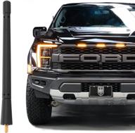 short antenna for ford f150, bronco, dodge ram 1500 2009-2023 | 7 inch antenna for pickup trucks | ksaauto antenna accessory for improved signal strength логотип