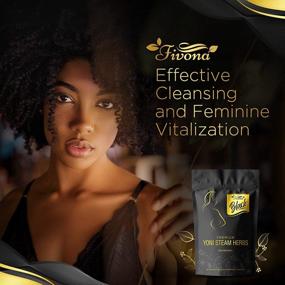 img 3 attached to Natural Black Yoni Steam Herbs For Detox, Cleanse, Odor, And PH Balance - FIVONA Feminine V SPA
