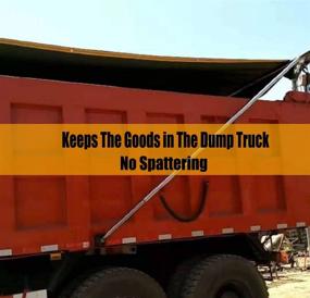 img 1 attached to Dump Truck Mesh Tarp 7X18 Exterior Accessories