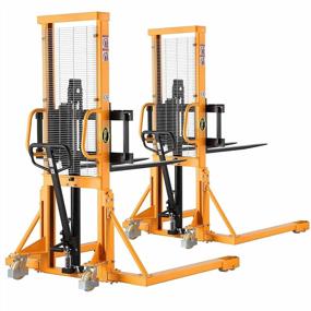 img 4 attached to APOLLOLIFT Forklift Pallet Stacker Material Lifter With 63" Lifting Height And 2200Lbs Max. Capacity - Set Of 2