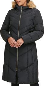 img 3 attached to Cole Haan Signature Taffeta Chevron Women's Clothing in Coats, Jackets & Vests