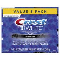 🦷 crest white charcoal teeth whitening toothpaste for optimal oral care logo
