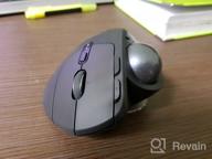img 1 attached to Renewed Logitech MX ERGO Advanced Wireless Trackball for Windows PC and Mac review by Kenta  Kato ᠌