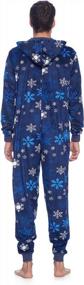 img 2 attached to 🛌 Cozy Comfort: Ashford Brooks Fleece One Piece Pajamas for Ultimate Relaxation