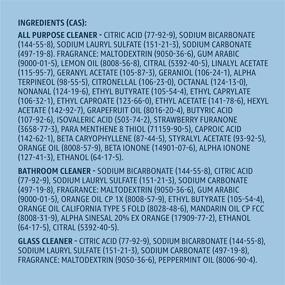 img 2 attached to 🧼 Amazon Aware Refillable Variety Cleaners Starter Kit: All-Purpose, Bathroom, Glass - Reusable Bottles + Tablet Sachets