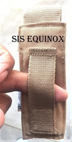 img 1 attached to Equinox Pet Supplies - Комбинированный нож для копытника Horseman's с гребнем, инструмент для обувщика с копытной щеткой - Многофункциональное и портативное исполнение с чехлом и петлей для пояса