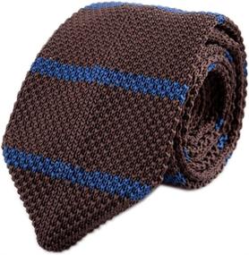 img 1 attached to 👔 Classy Secdtie Woven Midnight Skinny Necktie: Elevate Your Style with Men's Ties, Cummerbunds & Pocket Squares