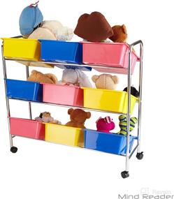 img 2 attached to Mind Reader Storage Organizer Bedroom Nursery