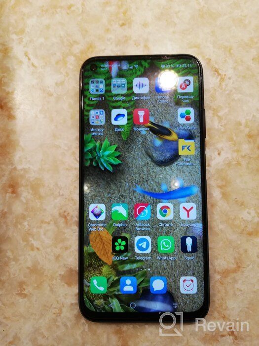 img 2 attached to 📱 Huawei P40 Lite JNY-LX1 International Version - 128GB Crush Green, Dual 4G and 6GB RAM review by Dng Chng  (Chng Tail ᠌