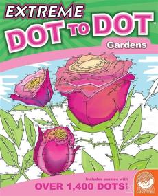 img 1 attached to 🌻 Garden-themed Extreme Dot to Dot Coloring by MindWare