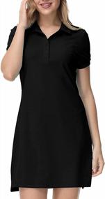 img 3 attached to Women'S Comfortable Soft Athletic T Shirt Dress For Hiking, Tennis, Golf & Leisure Activities