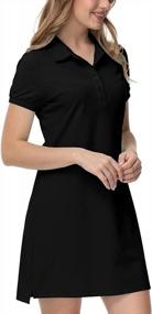 img 4 attached to Women'S Comfortable Soft Athletic T Shirt Dress For Hiking, Tennis, Golf & Leisure Activities