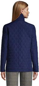 img 3 attached to Lands End Quilted Insulated Regular Women's Clothing ~ Coats, Jackets & Vests