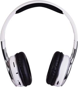 img 4 attached to 🎧 Contixo Kids Bluetooth Headphones KB2600: Kid-Safe & 85db Volume Limiter, Built-in Mic, AUX Cable Included (White)