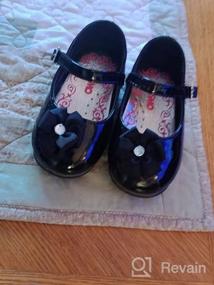 img 5 attached to Josmo Patent Dressy Infant Toddler Girls' Shoes in Flats