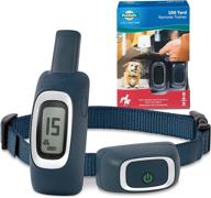 🐶 petsafe remote training collar - tone, vibration, or 15 levels of stimulation - suitable for 1 or 2 small, medium, or large dogs - 100 to 900 yard ranges (300-2700 ft) - waterproof, durable, rechargeable логотип