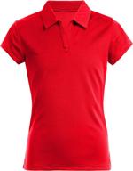 👚 nautica school uniform sleeve performance girls' clothing: high-quality tops, tees & blouses logo